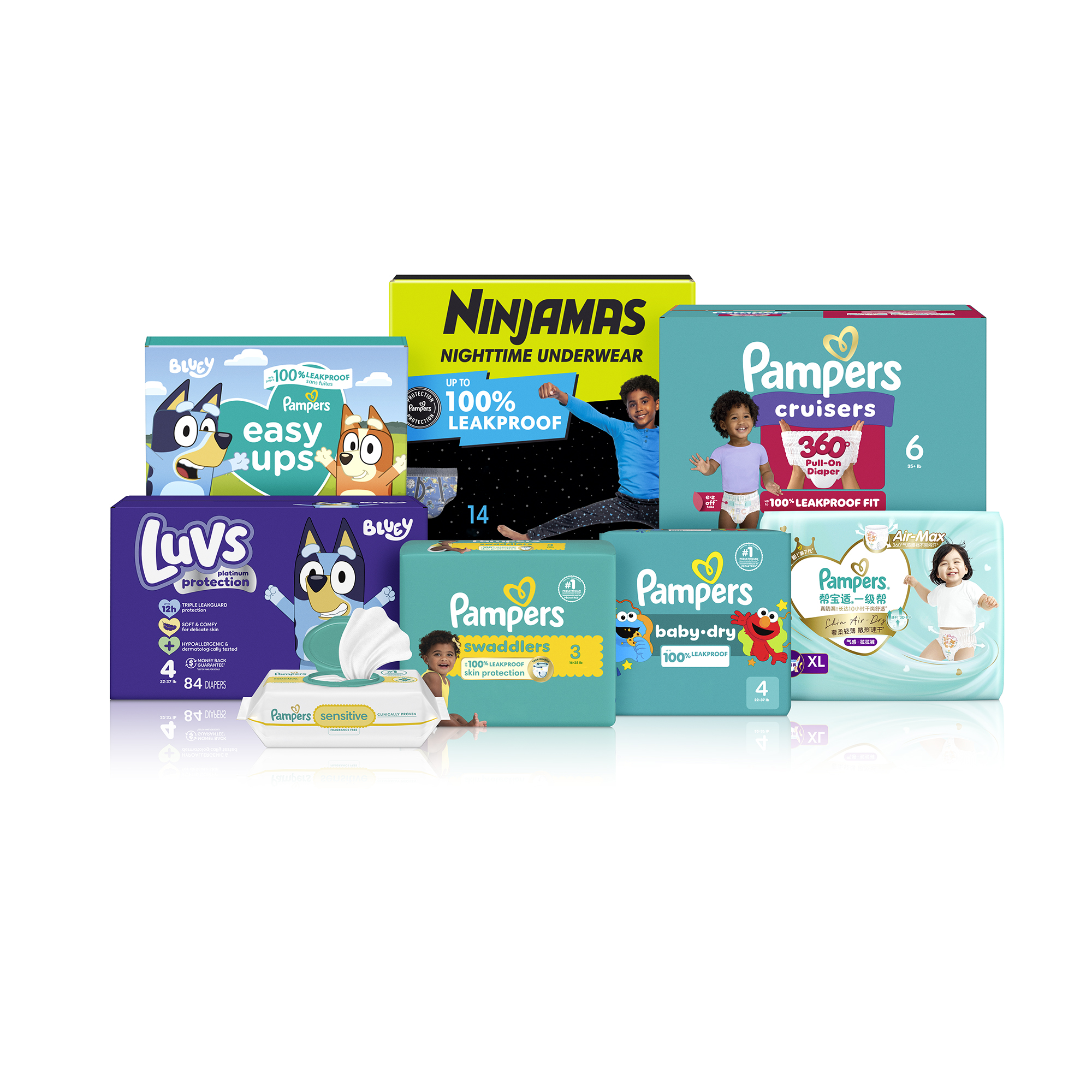 P&G Baby Care products