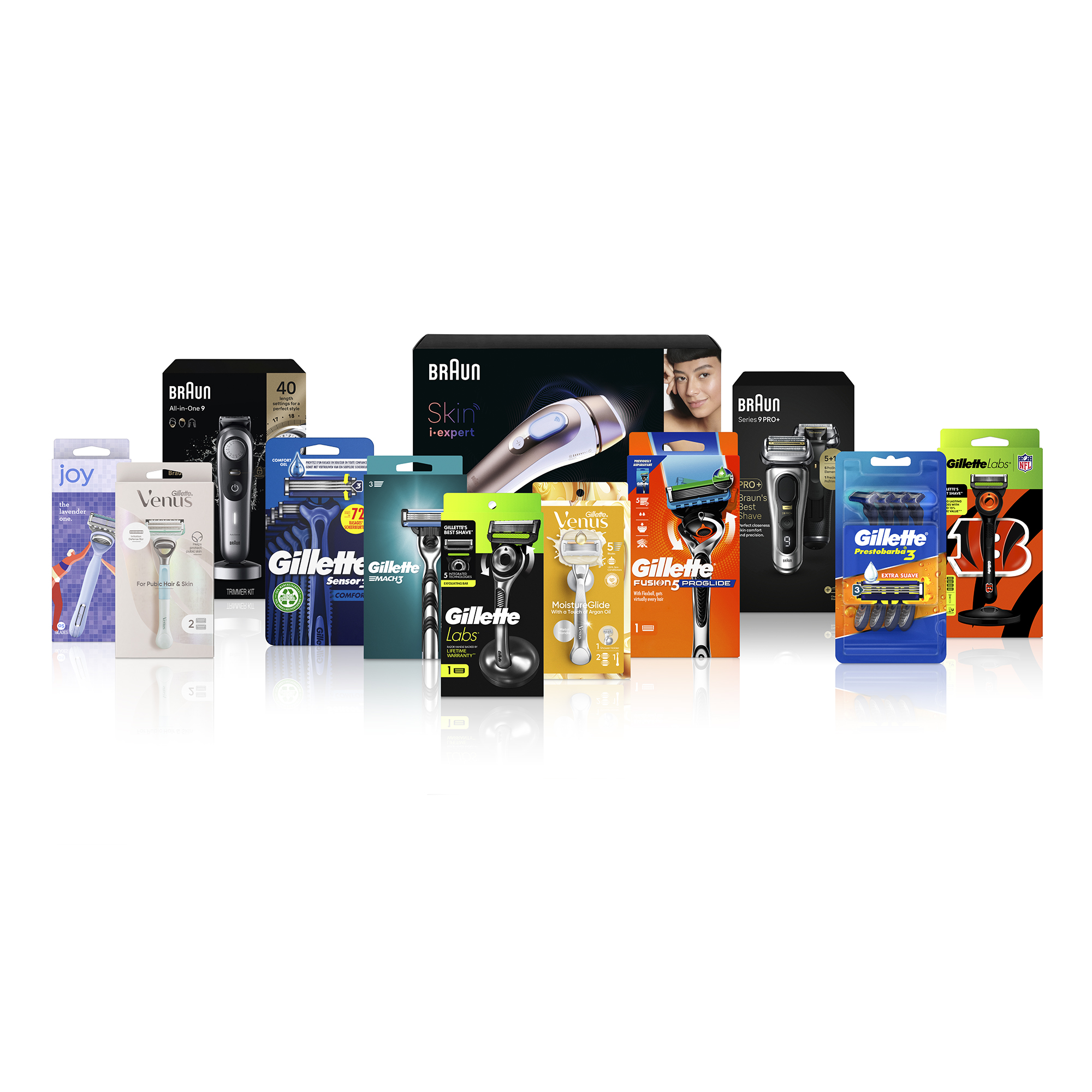 P&G Grooming products