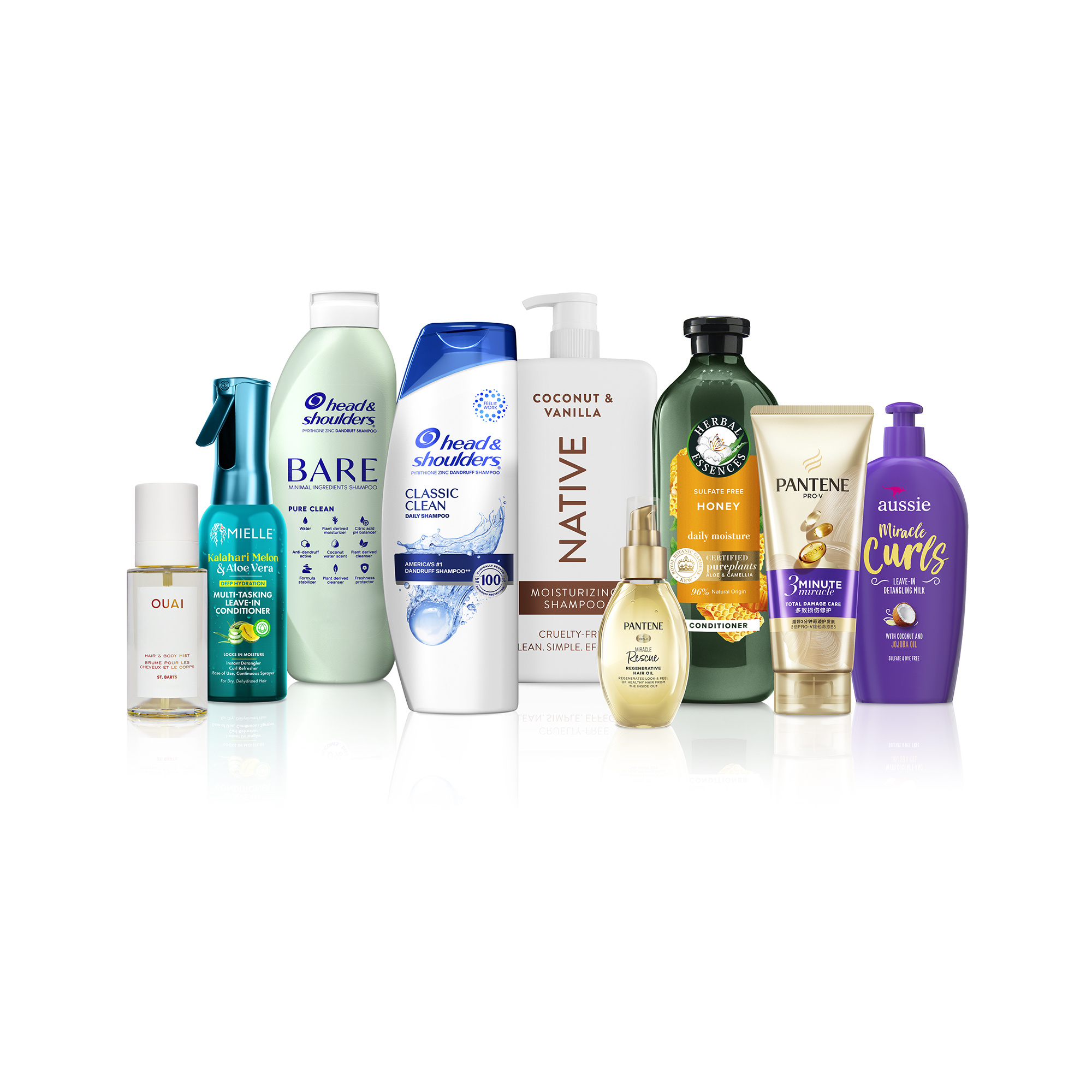 P&G Hair Care products