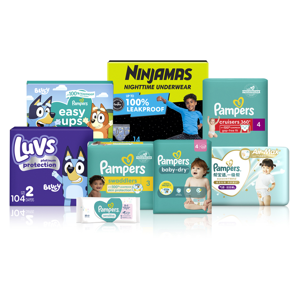 P&G Baby Care products