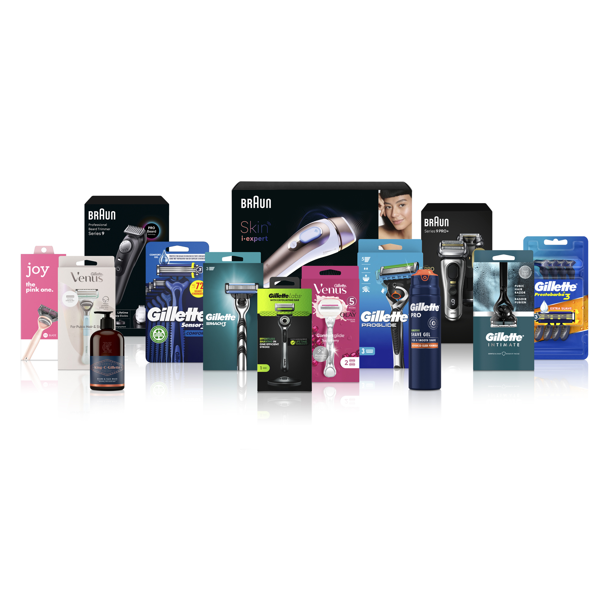 P&G Grooming products