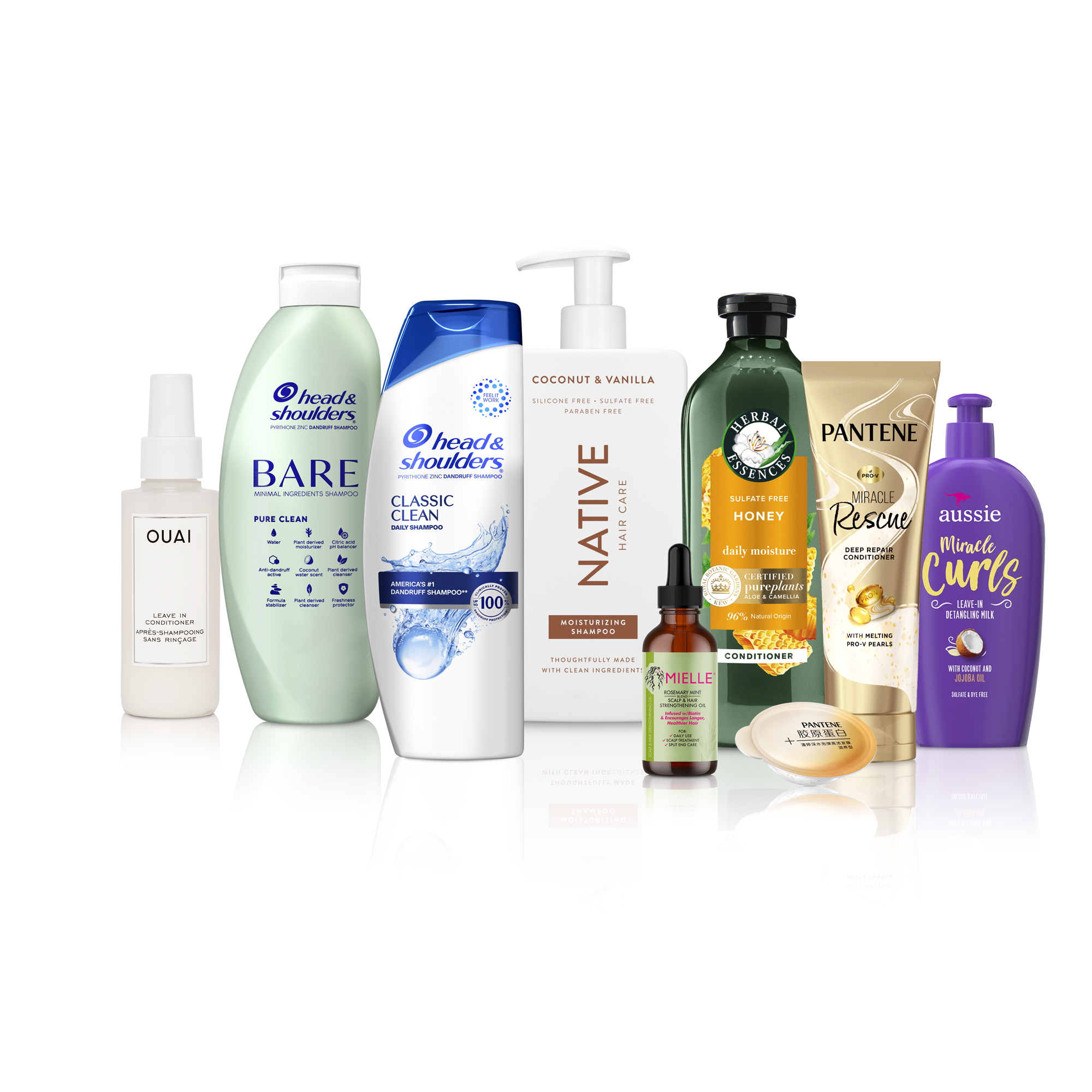 P&G Hair Care products