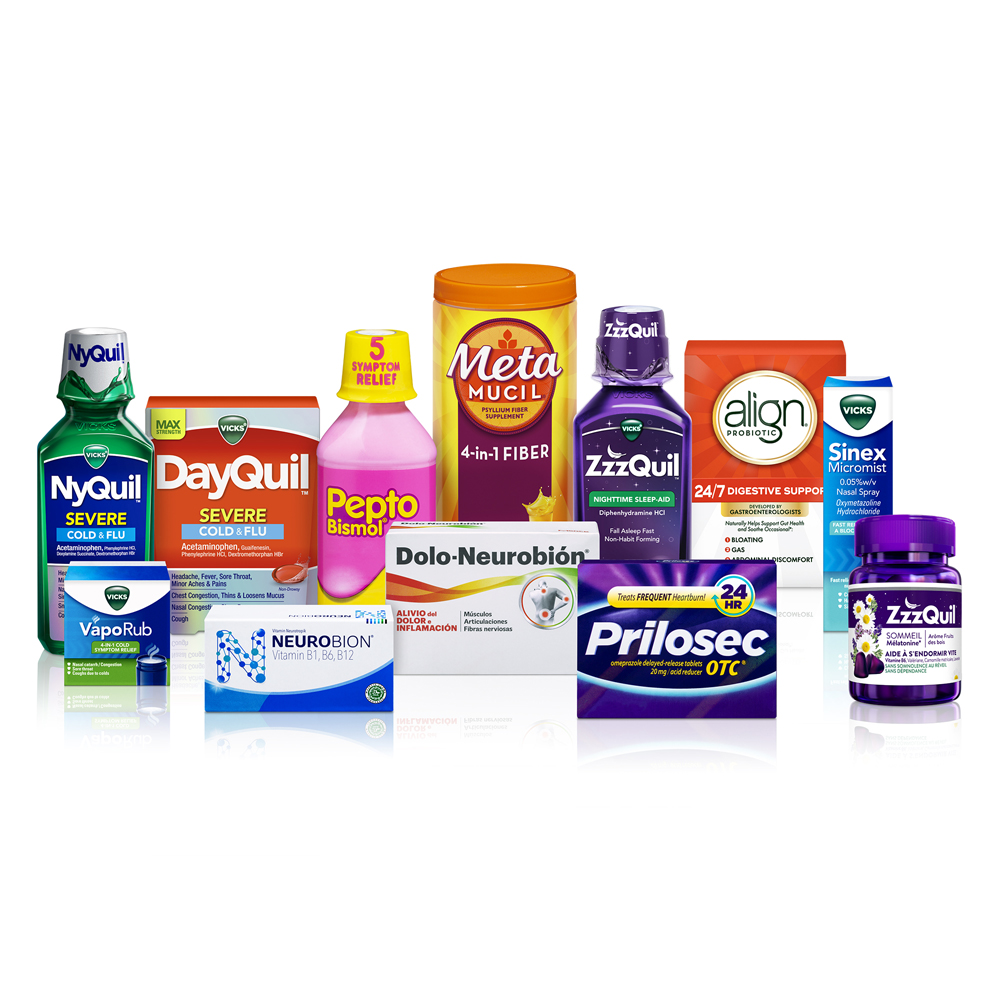 P&G Personal Health Care products