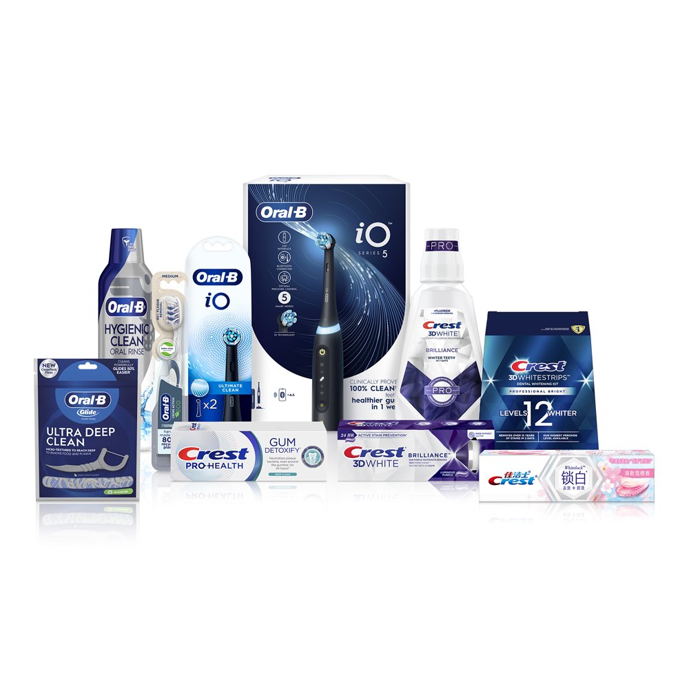 P&G Oral Care products