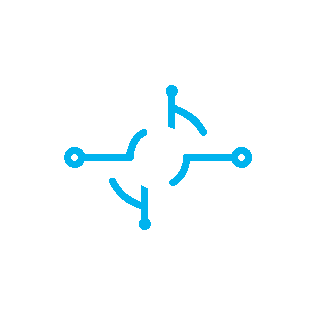The icon of digitization and data analytics