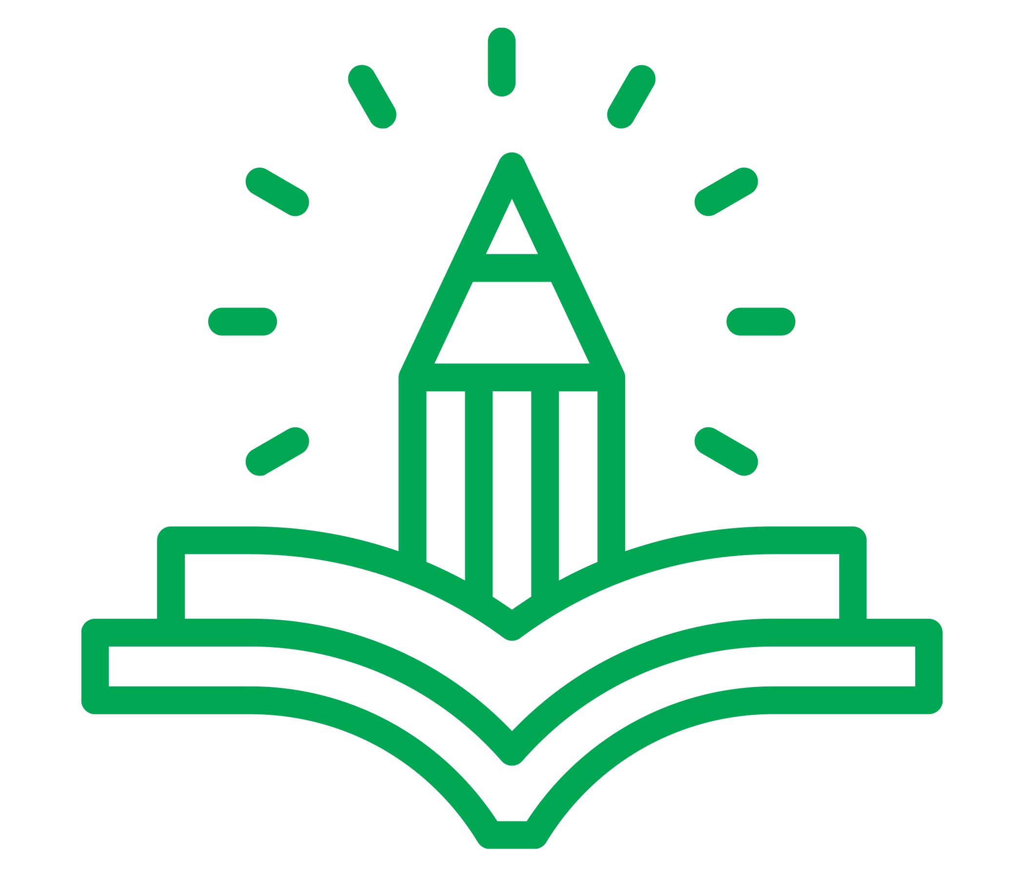 Book and Pencil Icon