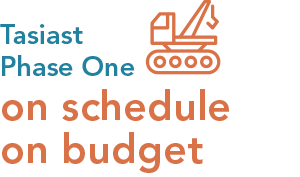 Tasiast Phase One on schedule and on budget