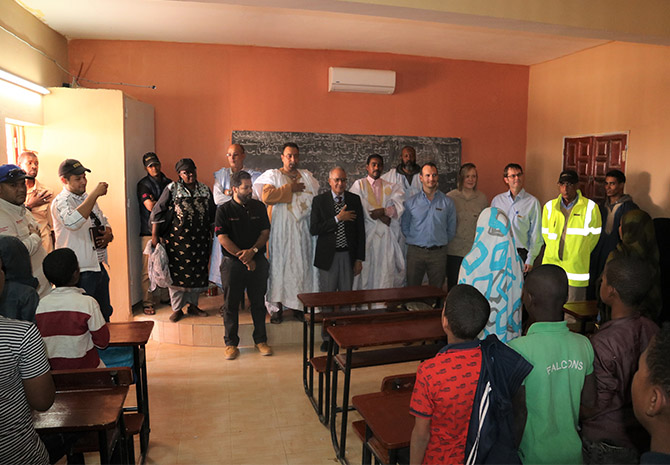 Tasiast representatives visit Benichab