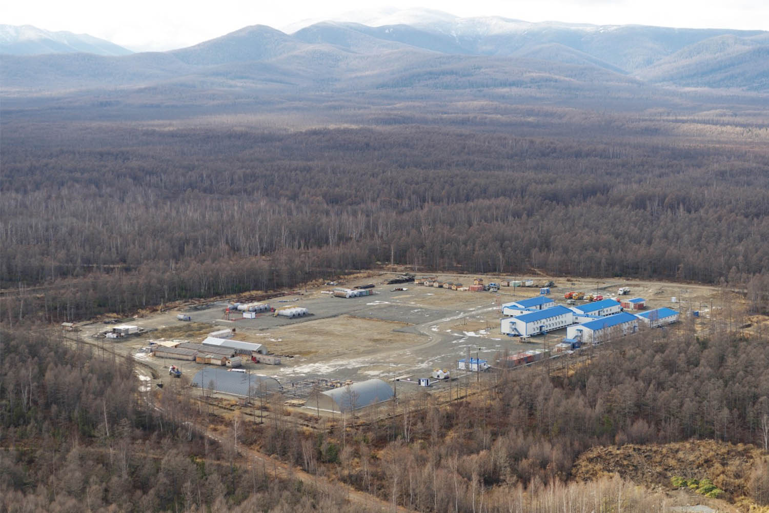 An aerial view of Chulbatkan
