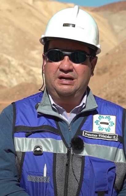 gold winner francisco villalobos mine superintendent la coipa