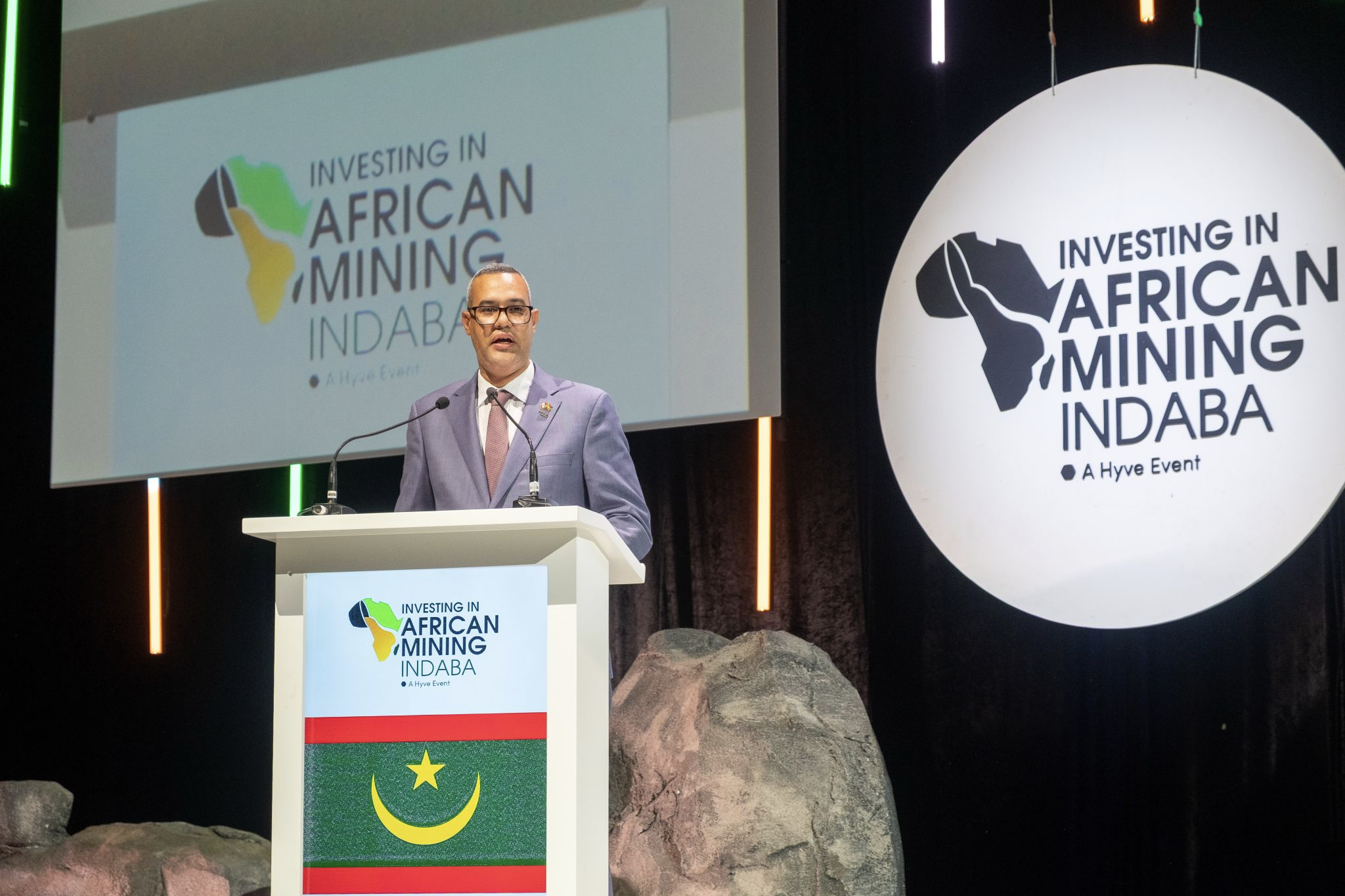 Baba presents on the topic ‘Mauritania, Land of Opportunities